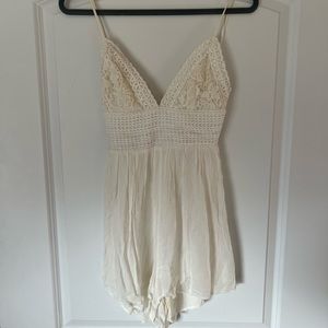 White Boutique Romper